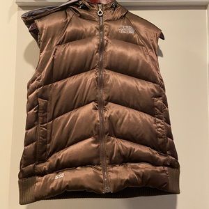 The North Face women’s size Large down vest